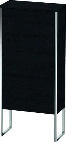 Duravit XSquare Halbhochschrank Eiche Schwarz Matt 500x236x1136 mm - XS1304L1616 XS1304L1616