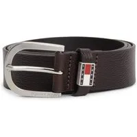 Tommy Jeans Ledergürtel TJM RYAN 3.5 Größenverstellbar mit genarbtem Finish