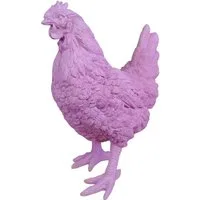 colourliving Tierfigur Huhn DekoDiven – Extravagante Hühner-Figuren für Haus & Garten (1 St), für echte Designliebhaber und Individualisten