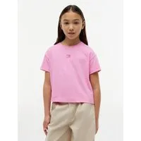 Tommy Hilfiger T-Shirt Regular Fit, Rundhalsausschnitt, reine Baumwolle, Kinder bis 16 Jahre