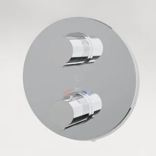 Steinberg Unterputzthermostat mit 3-Wege Umsteller, chrom, 10041233 10041233