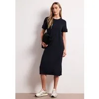 STREET ONE Jerseykleid mit Rundhalsausschnitt