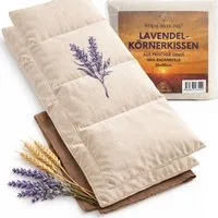 Strauss Home Wärmekissen Lavendelkissen, (2-tlg), Für die Mikrowelle und den Backofen, mit zartem Lavendelaroma