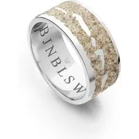 DUR Fingerring DUR Schmuck: Strandring "Nordsee" mit Strandsand R4902