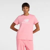 New Balance T-Shirt SPORT ESSENTIALS JERSEY LOGO T-SHIRT Kurzarm, mit Rundhalsausschnitt, aus Baumwolle, normale Länge