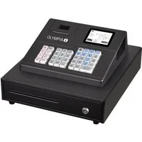 OLYMPIA OFFICE Registrierkasse K100, Kasse, Kassensystem für Restaurant, Gastronomie, schwarz