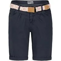 SUBLEVEL Shorts Damen Bermudas kurze Hose Baumwolle Jeans Sommer Chino Stoff