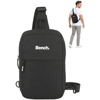 Bench. Rucksack Eingurt Freizeitrucksack Crossbody Tasche Sport, Fahrradrucksack Wandern Damen Herren Bike Sling Bag 64206 + Etui
