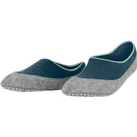 FALKE Socken Cosyshoe Hausschuhe (1-Paar) mit Merinowolle & rutschhemmender Sohle