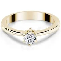 Adam & Eve Verlobungsring Brillantring 585/- Gold, Weißgold, Rotgold 0,10 ct./0,15 ct./0,25 ct. (AE10 - Diamantring), inklusive Echtheitszertifikat - Gravur möglich