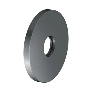 Keuco Wandrosette IXMO 59545, rund 105 mm, Schwarzchrom gebürstet, 59545130091 59545130091