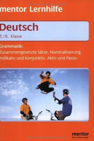 Mentor Lernhilfe Deutsch. Grammatik. 7./8. Klasse. [Taschenbuch] [1997] Allmann Volker Schlemminger-Fichtler Michael Martinsen Juliane