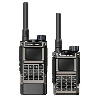 Quansheng UV-K1(8) 5W High Power Walkie Talkie Type-C Charging Multi-Band Aviation NOAA Weather Receiver DIY Customizati