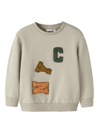 NAME IT - NMMNOTUS LS NREG SWEAT BRU island fossil - Gr. - 116