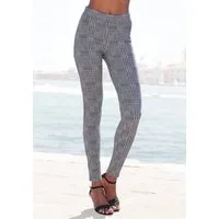 LASCANA Leggings mit klassischem Karodesign