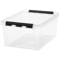 Orthex Aufbewahrungsbox Hobby Box 15 m. Deckel transp., Mit Deckel, Stapelbar