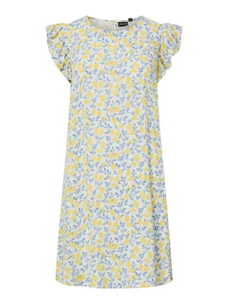 PIECES - PCBARRI SL DRESS WVN MSA BC Cloud Dancer - Gr. - L