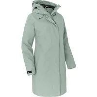 Bergson Regenjacke VERLA Damen Regenmantel, Normalgrößen, Moos