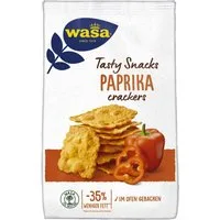 Wasa Knabberei, Wasa Delicate Thin Crackers Paprika knusprig fein gewuerzt 150g