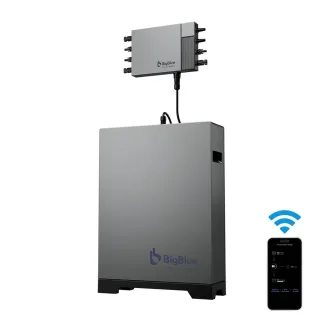 [EU Direct] BigBlue H1 2560Wh Solar Battery Storage Set LifePo4 Plug-N-Play Freezing Temperature Operation Smart App Con