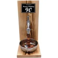 Eiserne Reserve® Geschenkbox Happy Birthday 90 Geburtstag - Eiserne Reserve Geldhahn - Geld versche