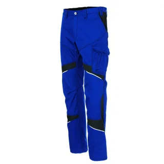 KÜBLER ACTIVIQ cotton+ Damenhose kornblumenblau/schwarz 38 - 2550 3421-4699-38