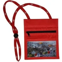 everest 1953 Brustbeutel everest 1953 Brustbeutel Sichtfenster Brustsafe Brusttasche Outdoor, verstellbare Umhängschnur, faltbar, unverwüstlich