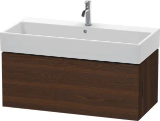 Duravit L-Cube Waschtischunterbau wandhängend Nussbaum gebürstet Matt 984x459x394 mm - LC617806969 LC617806969