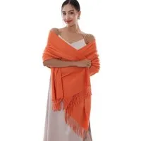 Cachito Modeschal Damen Schultertuch Abendkleid festlich Schal, mit quasten/fransen, Tücher für abendkleid Stola Scarf Winterschal
