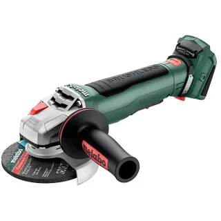 Metabo Akku-Winkelschleifer WPB 18 LT BL 11-125 Quick mit Bremse, Schnellspannmutter - metaBOX 165 L - 613059840
