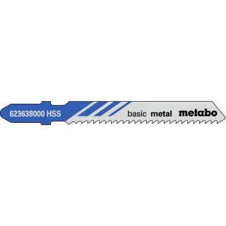 Metabo Stichsägeblätter basic metal 51 mm HSS - 623638000