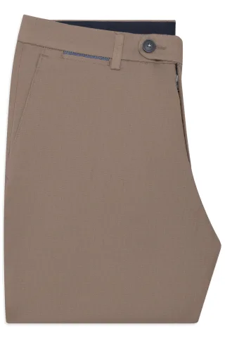 bugatti - Herren Freizeithose taupe - Gr. - 34