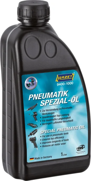 HAZET Pneumatik Spezial-Öl, 1.000 ml - 9400-1000