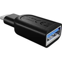 USB 3.2 Gen 1 Adapter, USB-C Stecker > USB-A Buchse schwarz
