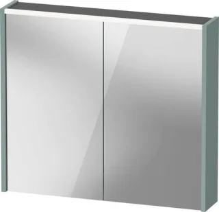 Duravit D-Code Spiegelschrank mit LED Beleuchtung Türen 2, DC71060HGHG1000