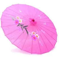 Yudu Sonnenschirm Asia Schirm Dekoschirm Fengshui Stoff