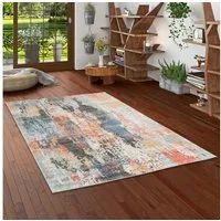 Pergamon Designteppich In- und Outdoor Designer Teppich Lagos Verlauf, Rechteckig, Höhe: 4 mm