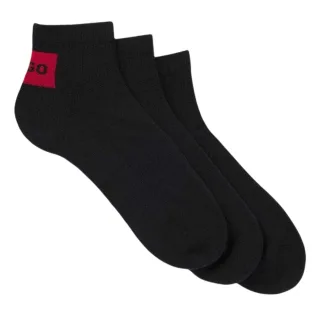 Hugo - Knöchelsocken für Herren (3er-Pack) (Schwarz)