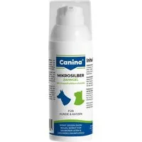 Canina Tier-Zahncreme Mikrosilber Zahngel 50 ml für Hunde