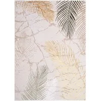 Tapiso Designteppich CRYSTAL, rechteckig, Höhe: 8 mm, Flacher Kurzflor (8 mm), auch für Saugroboter geeignet