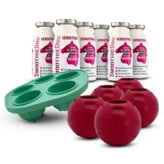 SmoothieDog Sensitivo (Pferd) 6x 250 ml + Schleckball 5 Stück