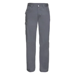 Russell Workwear Polycotton Twill Hose für Männer, Lange Beinlänge (Grau)
