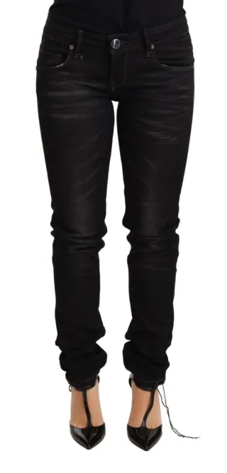 Acht Skinny Jeans Freizeitstil