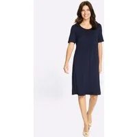 Sieh an! Jerseykleid Jersey-Kleid Kurzarm