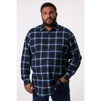 Men Plus Businesshemd Karohemd Langarm Kentkragen Comfort Fit