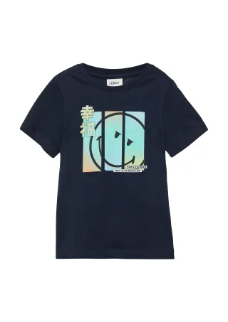 s.Oliver - T-Shirt blau - Gr. - 104/110