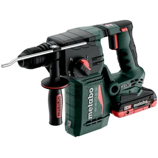 Metabo Akku-Kombihammer KH 18 LTX BL 24 metaBOX 165 L - 18V 2x4Ah LiHD + ASC 55 - 601713800