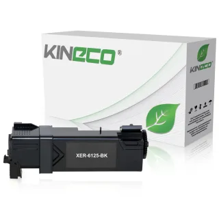 Toner kompatibel zu Xerox Phaser 6125 106R01334 XL Schwarz