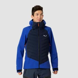 SALEWA - Sella 3 Layers Powertex Hybrid Jacke Herren - Blau (Gr.50)