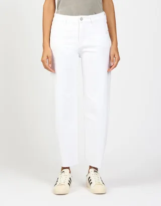 GANG Damen Jeans 94IDA - o-shape fit Jeans white